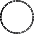 Raceline Beadlock Ring Spacer Kit -15in - 20 Hole - 4 pcs - Black