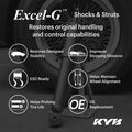 KYB 19-25 RAM 1500 (New Body Style) (w/o Heavy Duty Susp.) (Ex. Rebel & TRX) Excel-G Front Gas Strut