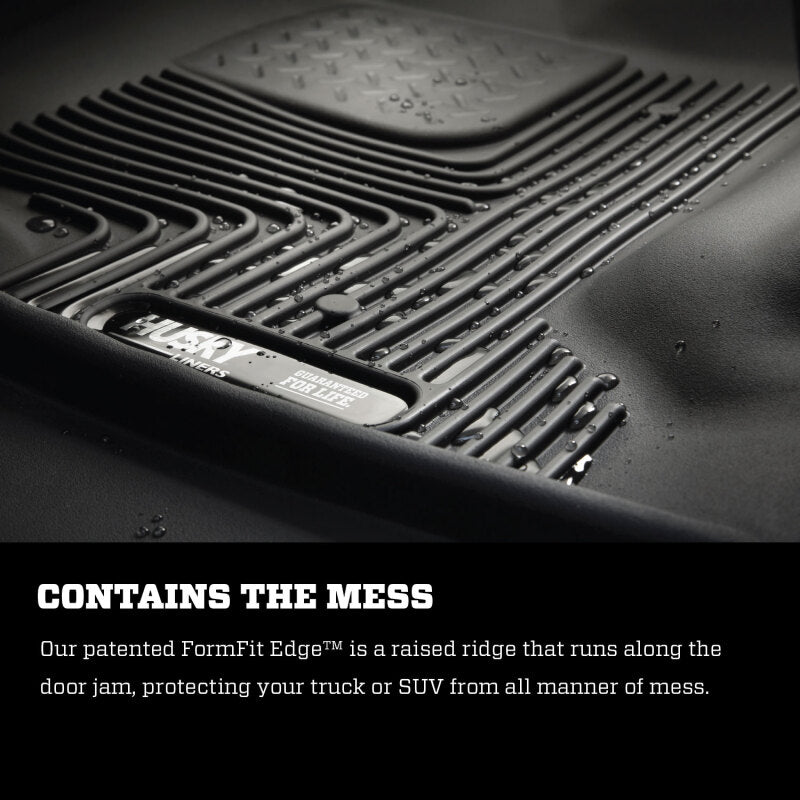 Husky Liners 2024+ Chevy Traverse / 2024+ GM Acadia X-Act Contour Rear Seat Floor Liners - Black