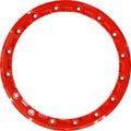 Raceline Beadlock Ring - Alpha -15in - 16 Hole - 12mm - Red